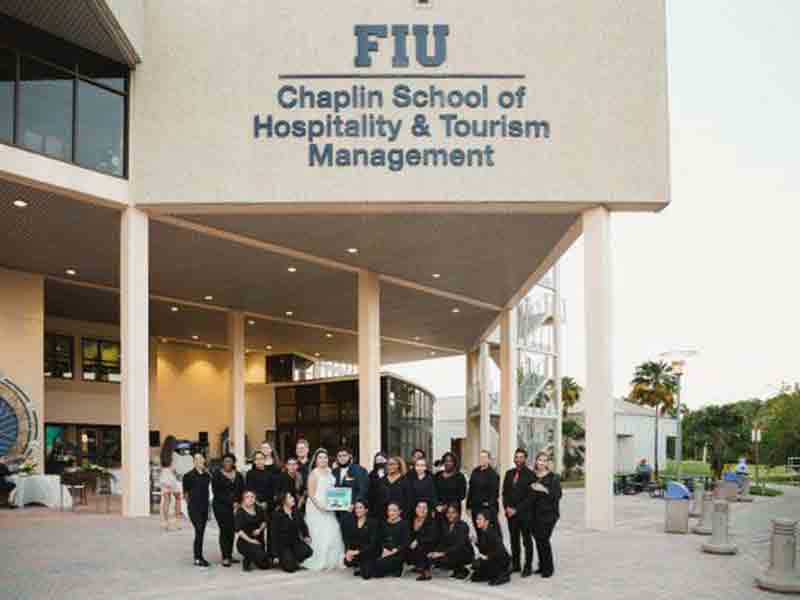 Bill Hansen’s FIU Hospitality Students Plan Complimentary Wedding for Winning Miami Couple