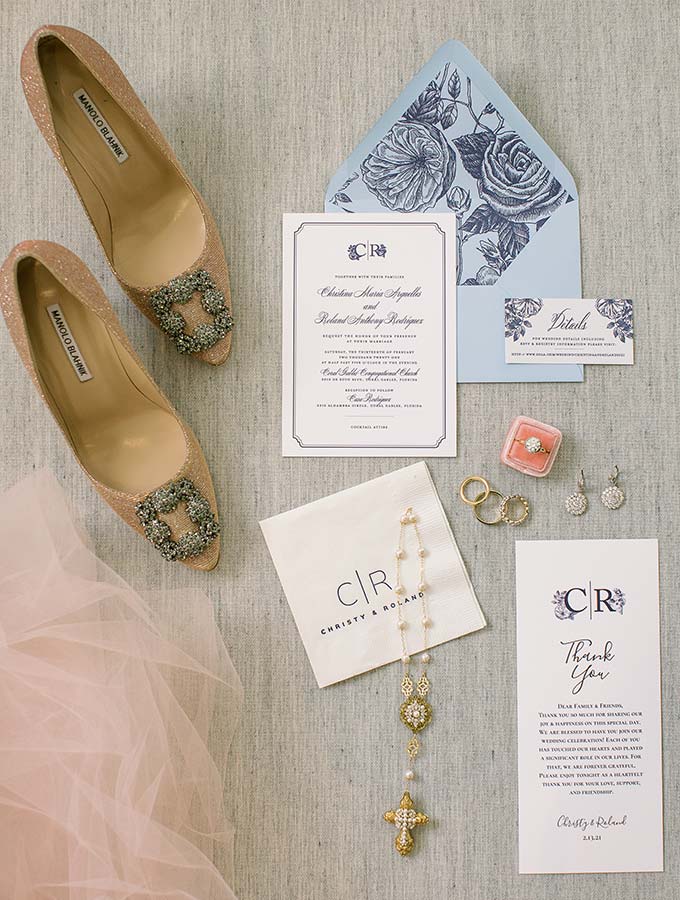 card and shoes