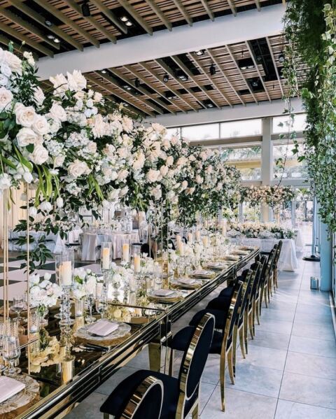 wedding dining table